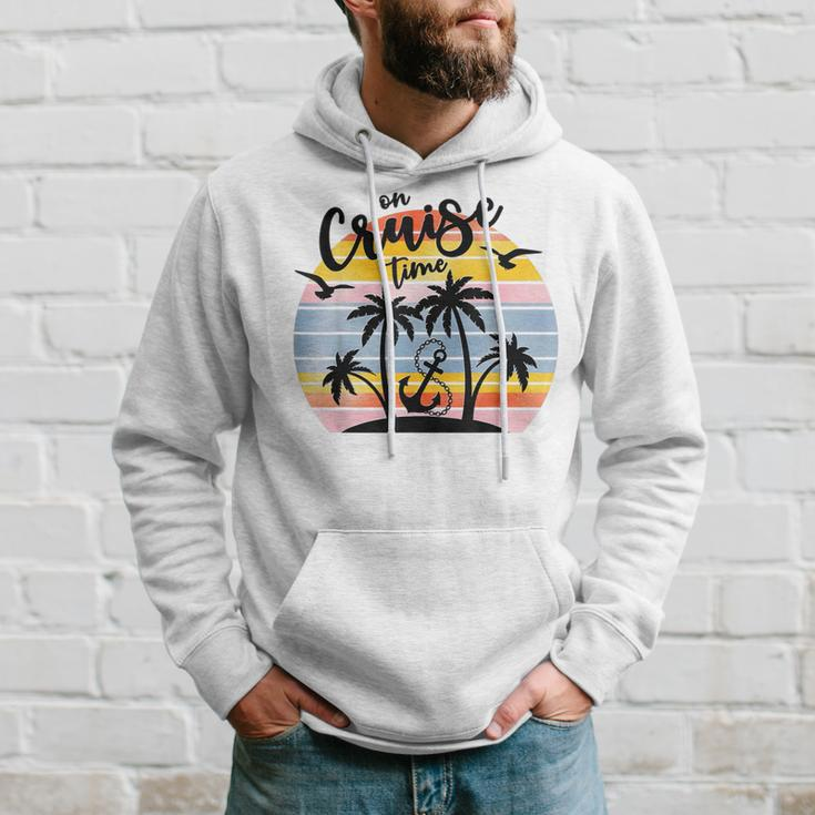 On Cruise Time Cruise Squad Summer Vacation Matching Family Hoodie Gifts for Him