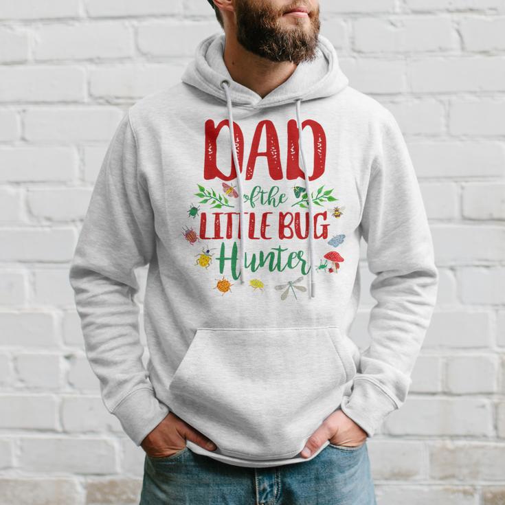 Dad Of The Little Bug Hunter Family Ladybug Birthday Hoodie Gifts for Him