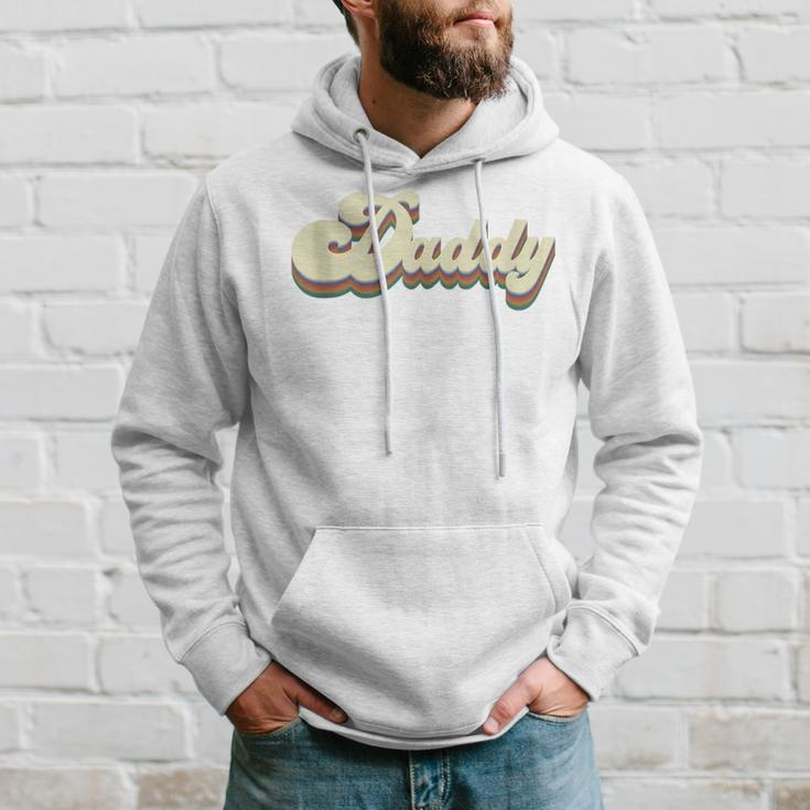 Daddy Retro Vintage Dad For Lovers Fathers Day Hoodie Gifts for Him