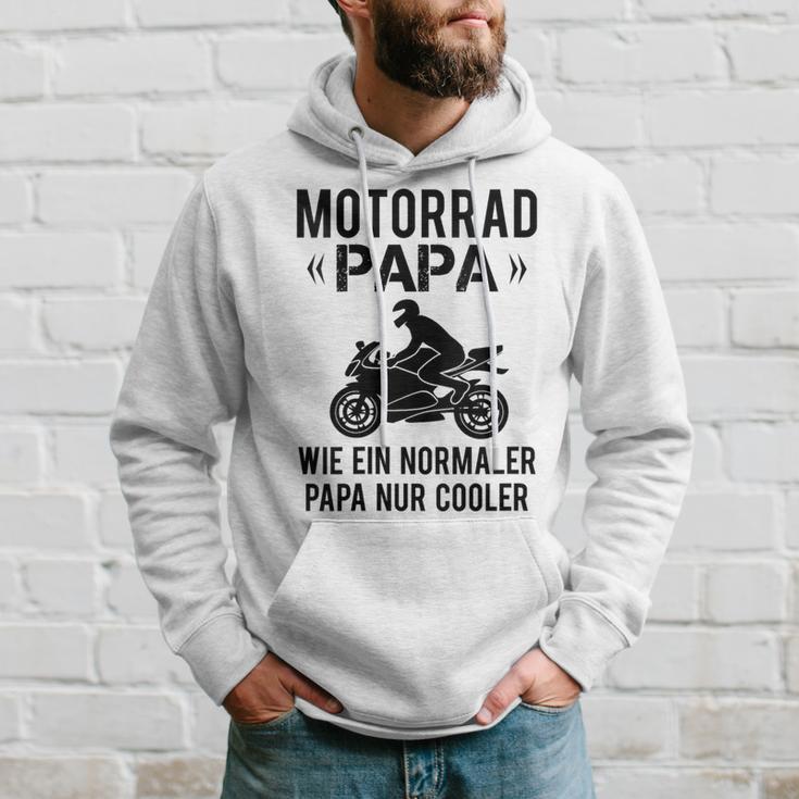 Damen Sportbike Motorradfahrer Spruch Herren Motorrad Papaater Mit-Ausschnitt Kapuzenpullover Geschenke für Ihn