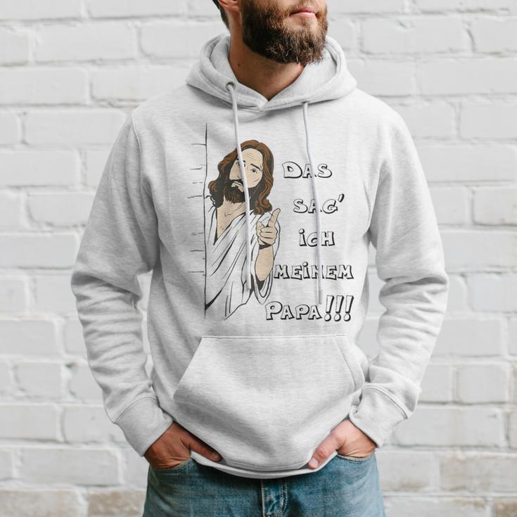 Das Sag' Ich Meinem Papa Raglan Kapuzenpullover Geschenke für Ihn