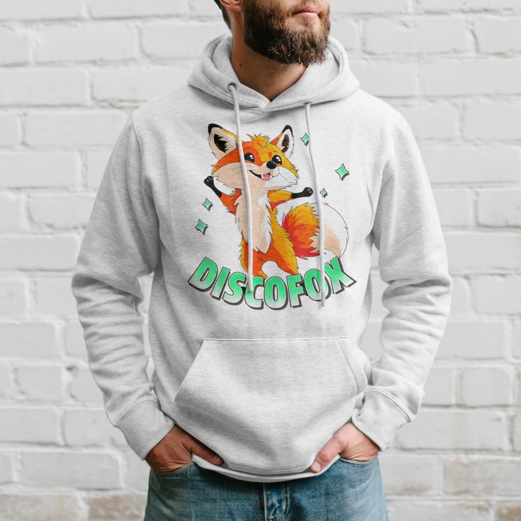 Discofox Disco Fox X Lustiger Fuchs Sonnebrille Tanzen Tanz Kapuzenpullover Geschenke für Ihn