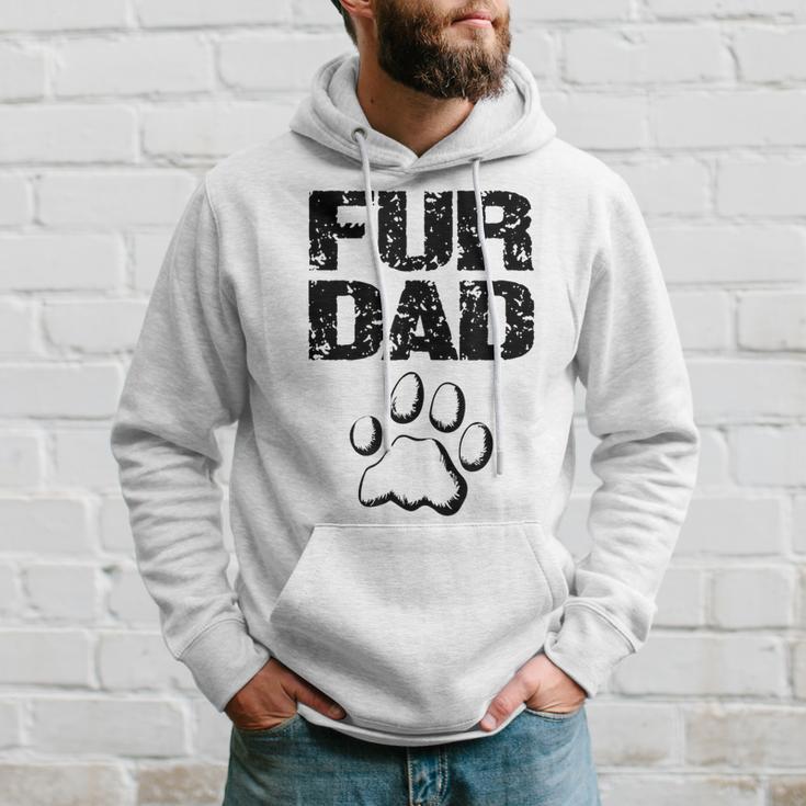 Doggy Loving Fur Dad Fathers Day Hoodie Gifts for Him