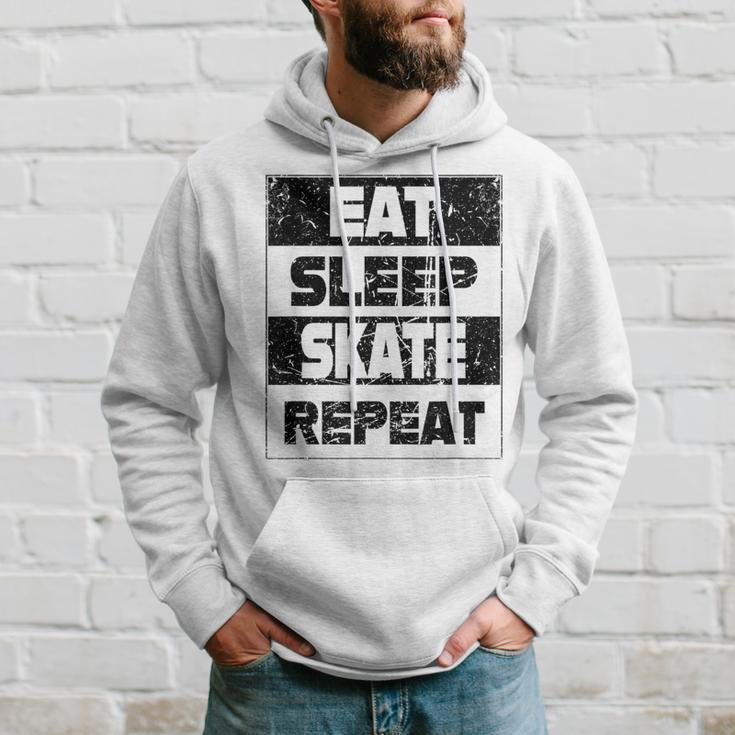 Eat Sleep Skate Repeat Hoodie Geschenke für Ihn