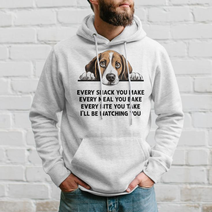 Every Snack You Make Every Meal You Bake Beagle Hoodie Gifts for Him