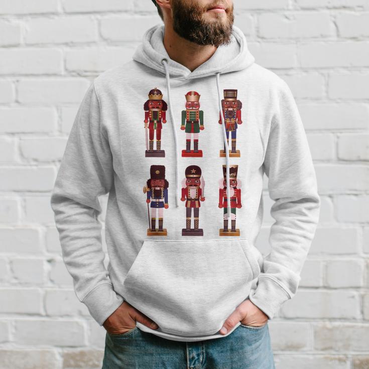 African American Nutcracker Christmas Ballet Dancer Hoodie Gifts for Him