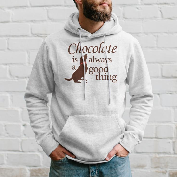 Chocolate Good Thing Labrador Lab Dog Hoodie Gifts for Him