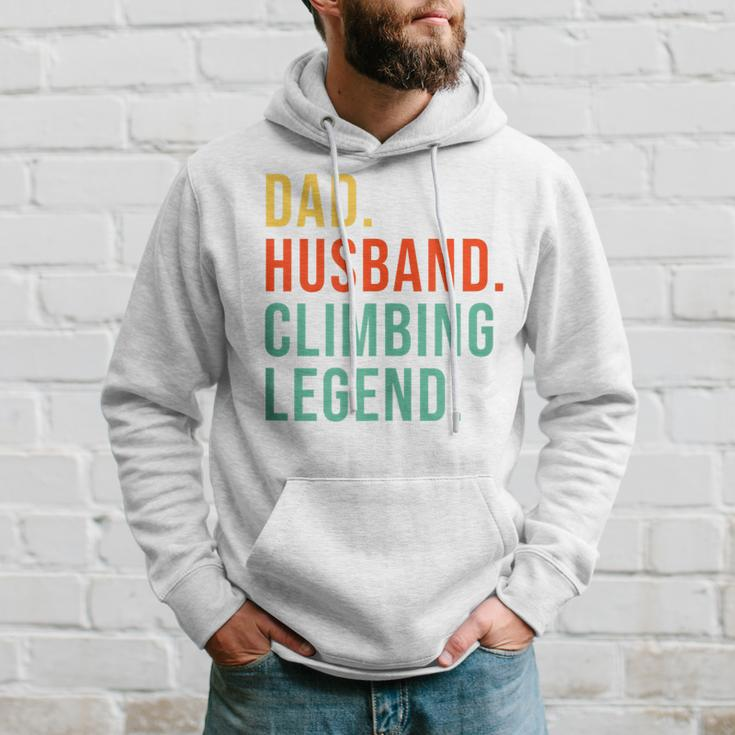 Climbing Dad Husband Legend Cool Father's Day Hoodie Gifts for Him