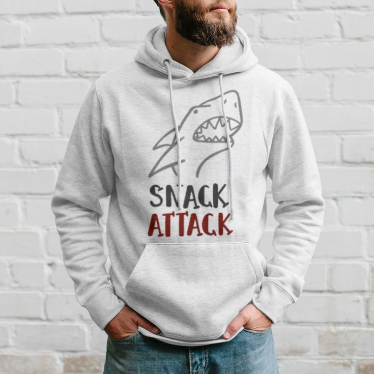 Shark Lovers Snack Attack Great 4 All Hoodie Gifts for Him