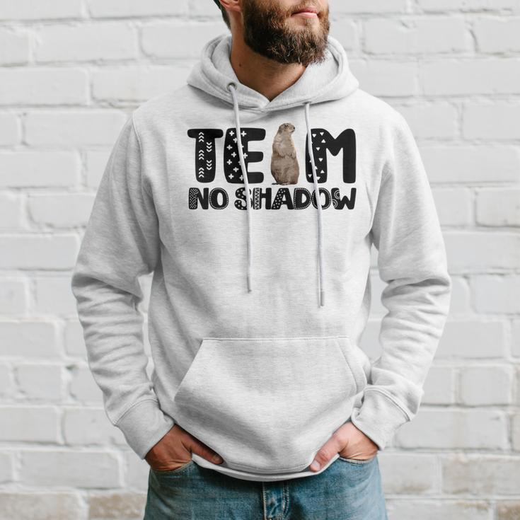 Team Cute Groundhog No Shadow Vintage Groundhog Day Hoodie Gifts for Him