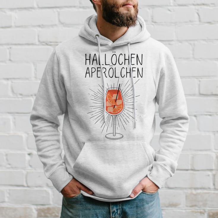 Hallöchen Aperölchen Spritz Carnival Party White Hoodie Geschenke für Ihn