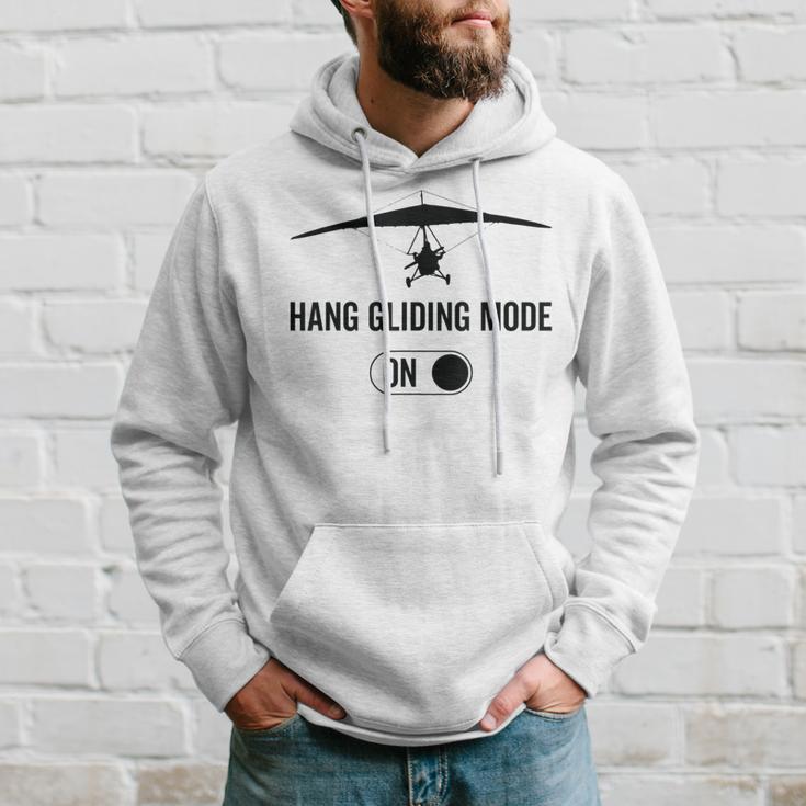 Hang Gliding Mode On Glider Hang Gliding Hoodie Gifts for Him