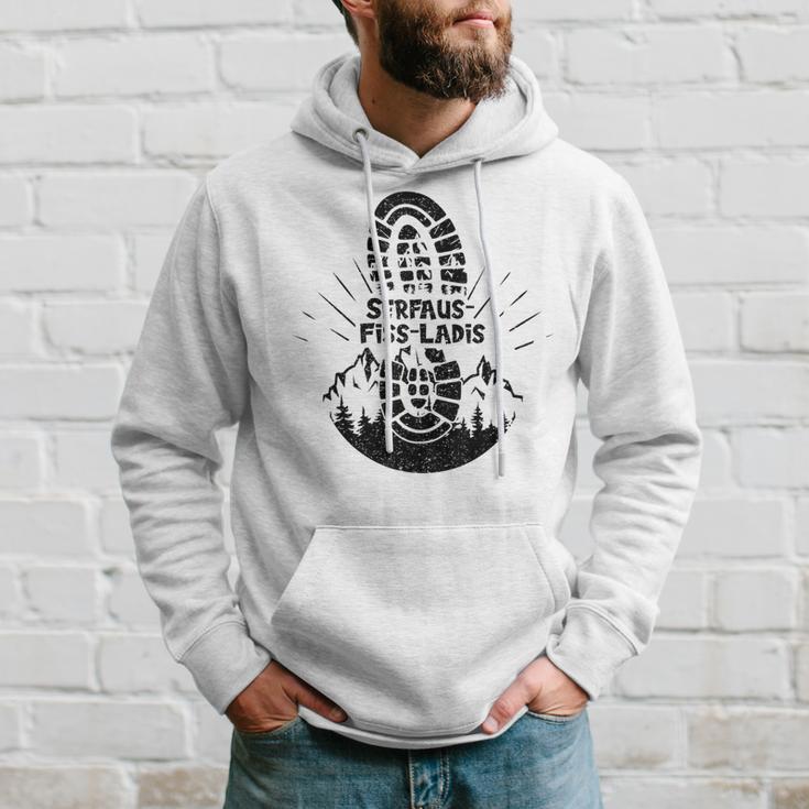 Hiker Serfaus-Fiss-Ladis Tirol Wandern Österreich Urlaub Hoodie Geschenke für Ihn