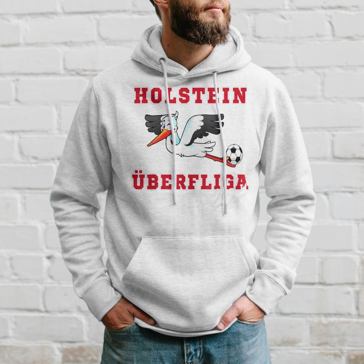 Holstein Fußball Kicken Fan Kiel Stadion Blau Weiss Kapuzenpullover Geschenke für Ihn