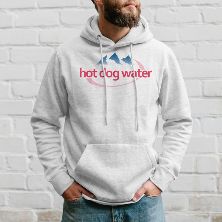Hot Dog Water Meme Bottled Water Hoodie Gifts for Him