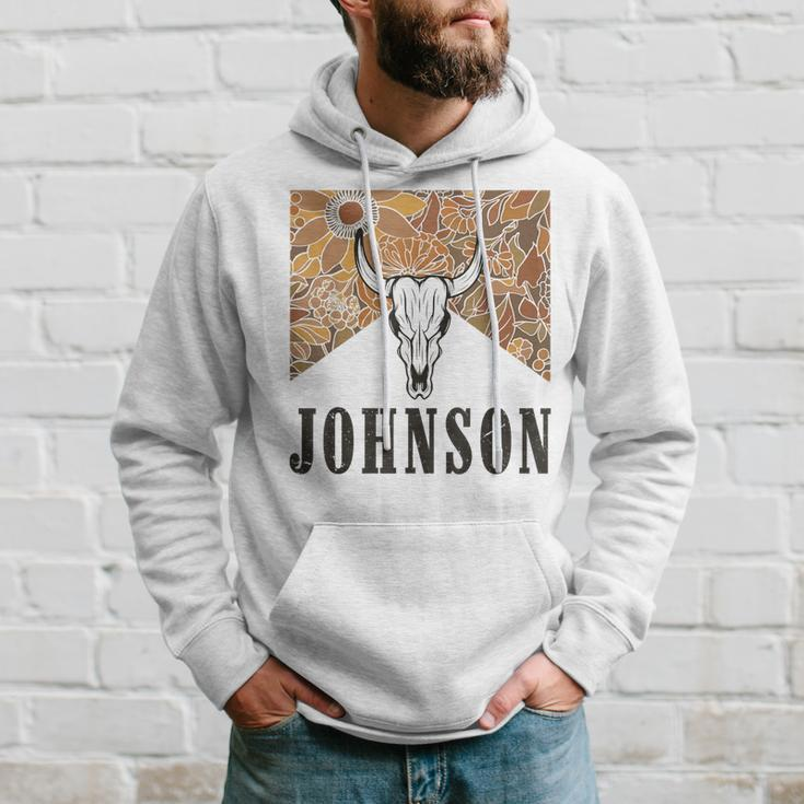 Howdy Cojo Johnson Western Style Team Johnson Family Reunion Hoodie Gifts for Him