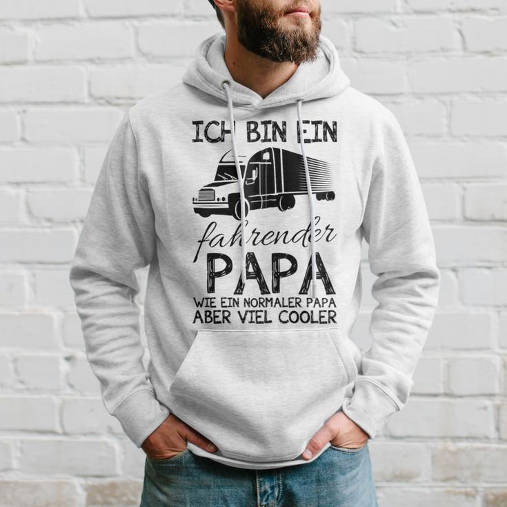 Ich Bin Ein Lkw Fahrender Papa Wie Ein Normaler Papaater Kapuzenjacke Kapuzenpullover Geschenke für Ihn