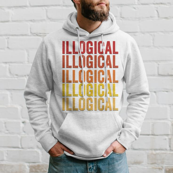 Illogical Definition Illogical Hoodie Gifts for Him
