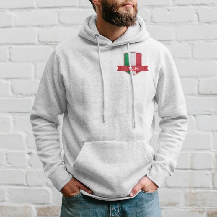 Italienische Flagge Buchstabe I Und A Italien Italia Rot Kapuzenpullover Geschenke für Ihn