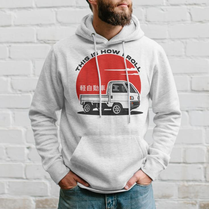 Japan Mini Truck Kei Car Cab Over Compact 4Wd Off Road Truck Hoodie Gifts for Him