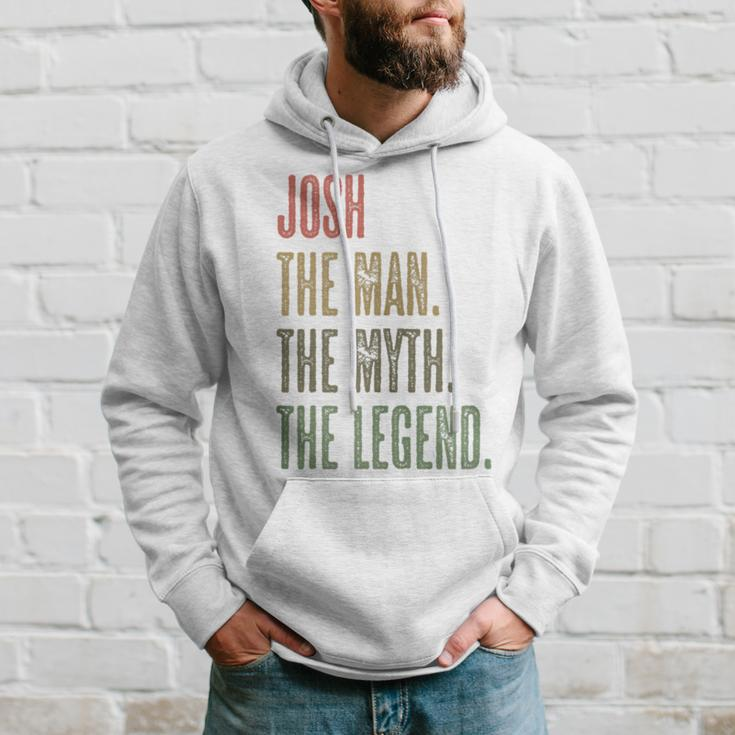Josh The Man The Myth The Legend Boys Name Hoodie Gifts for Him