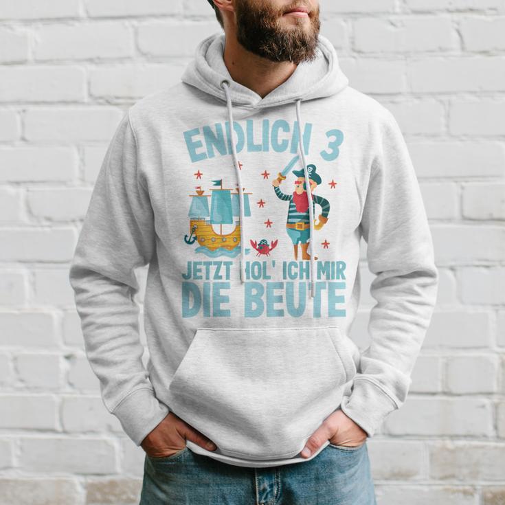 Kinder Endlich Drei Jahre 3Rd Birthday Pirate Boys Pirate Hoodie Geschenke für Ihn