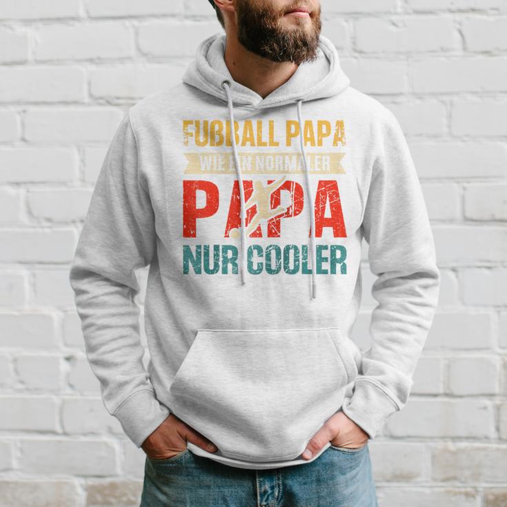 Lustiges Fußball Papa Perfekte Für Fußballliebhaberatertag Raglan Kapuzenpullover Geschenke für Ihn