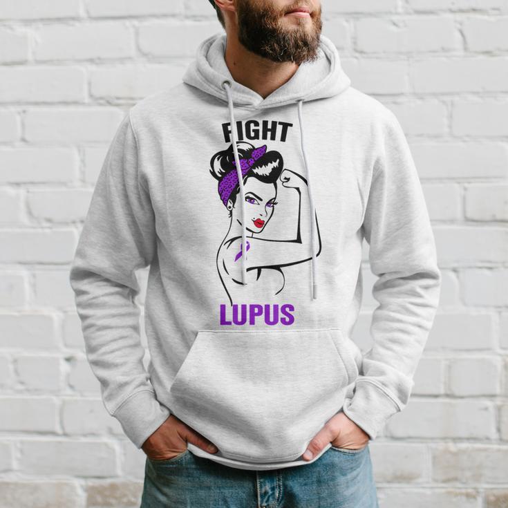 Im Mai Tragen Wir Lila Frauen Lupus Bewusstseinsmonat Hoodie Geschenke für Ihn