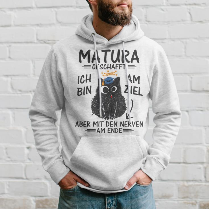 Matura Abschluss Katze Matura Abschied Matura Geschafft Kapuzenpullover Geschenke für Ihn