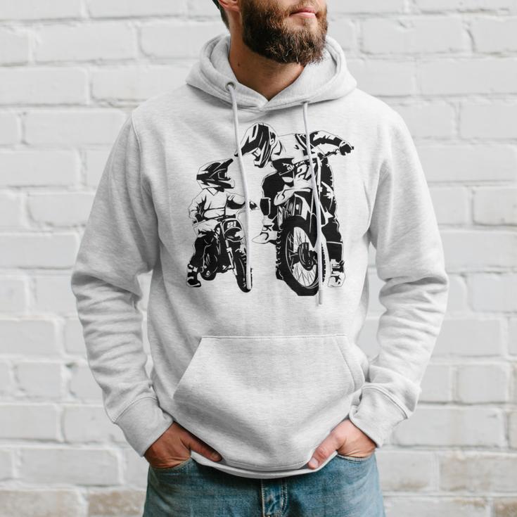 Motocross Motorcycle Wie Derater So Der Son Kapuzenpullover Geschenke für Ihn