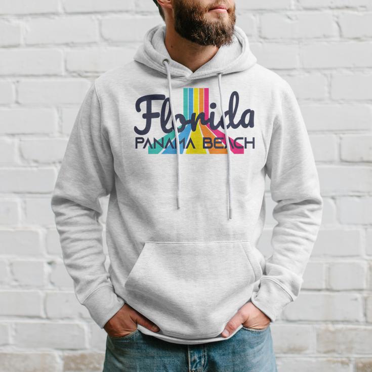 Panama Beach Fl Surf Culture Retro Panama Salt Beach Florida Hoodie Gifts for Him