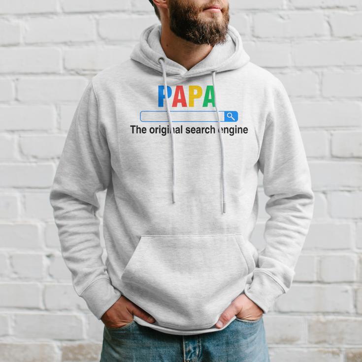 Papa Die Original-Suchmaschine Lustigeratertag Kapuzenpullover Geschenke für Ihn