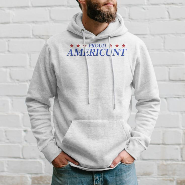 Proud Americunt American People Humor 2024 4Th Of July Hoodie Gifts for Him