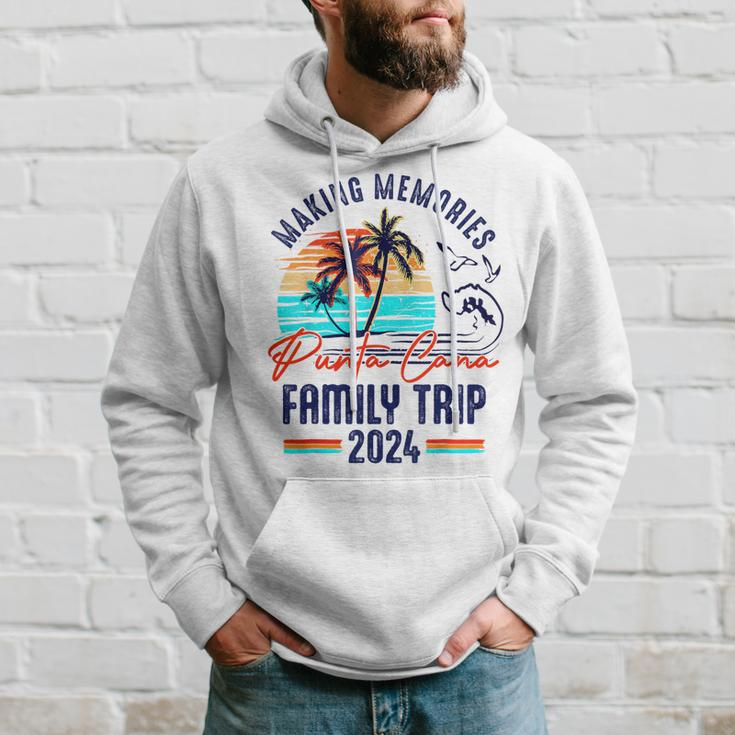 Punta Cana Family Trip 2024 Making Memories Family Vacation Hoodie Gifts for Him