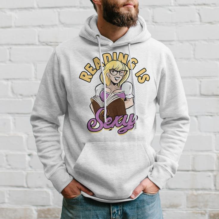 Reading Is Sexy History Literature And Quotes Bookworm Hoodie Gifts for Him