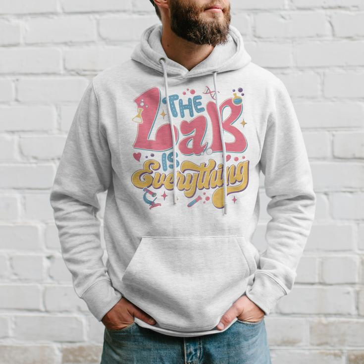Retro The Lab Is Everything Lab Week 2024 Lab Scientist Hoodie Gifts for Him