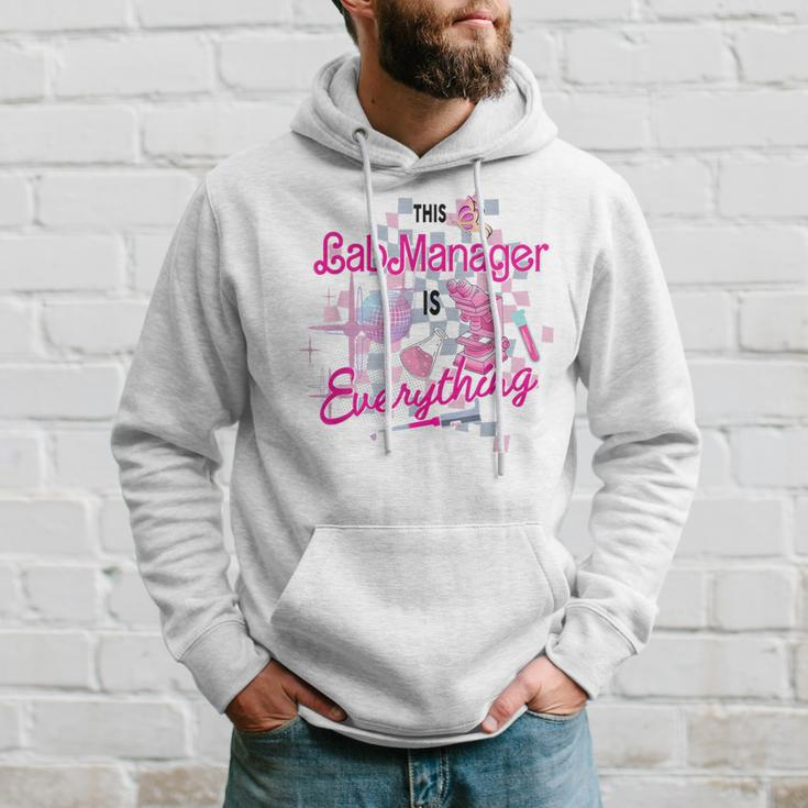 Retro This Lab Manager Is Everything Lab Week 2024 Hoodie Gifts for Him