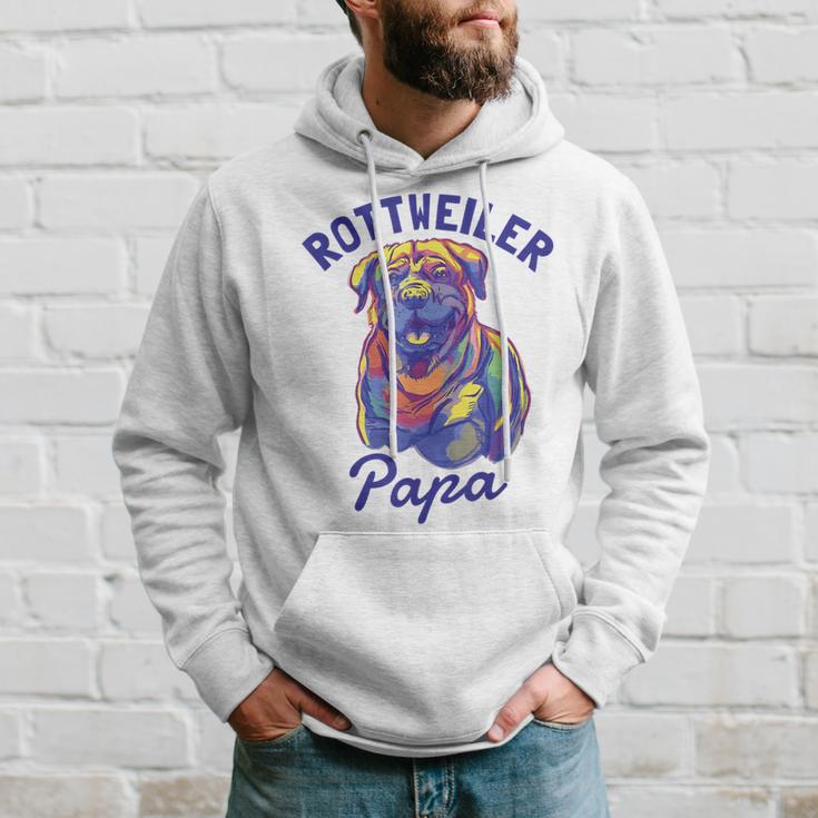 Rottweiler Papa Rottie Dad Dog Lovers Kapuzenpullover Geschenke für Ihn