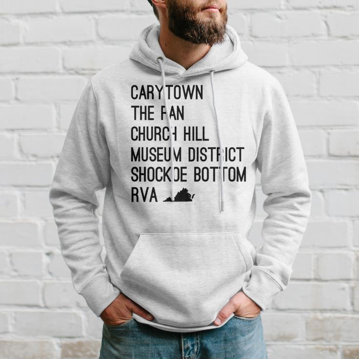 Rva Richmond Virginia Carytown Shockoe Bottom Downtown Hoodie Gifts for Him