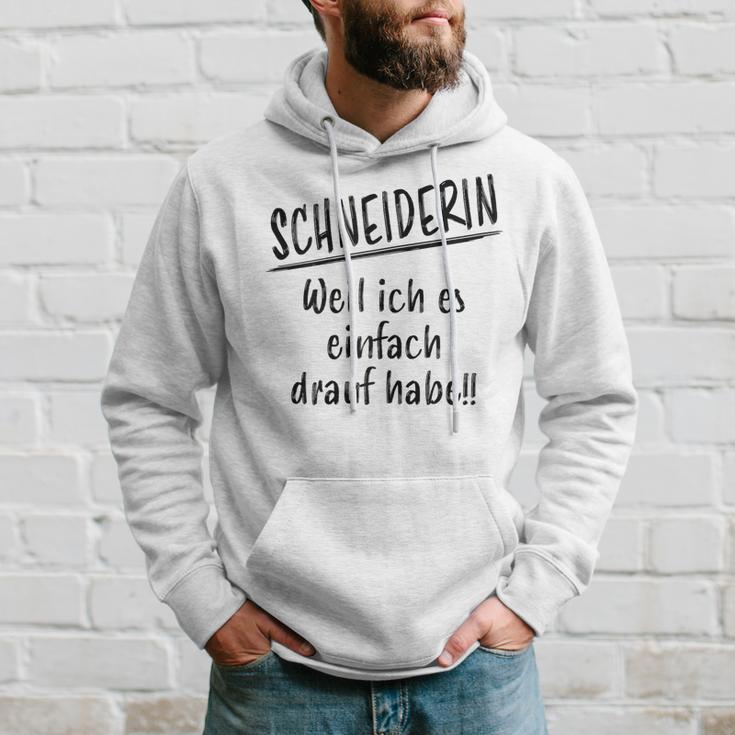 Schneiderin Spruch Schneiderinnen Beruf Lustiges Schneiderin Kapuzenpullover Geschenke für Ihn