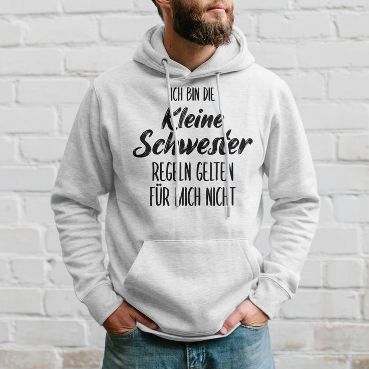 Schwester Ich Bin Die Kleine Schwester Schwewister Hoodie Geschenke für Ihn