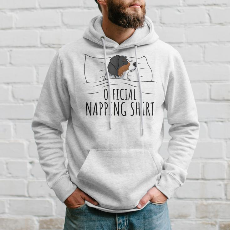 Sleeping Australian Shepherd Pyjamas Official Napping Hoodie Gifts for Him