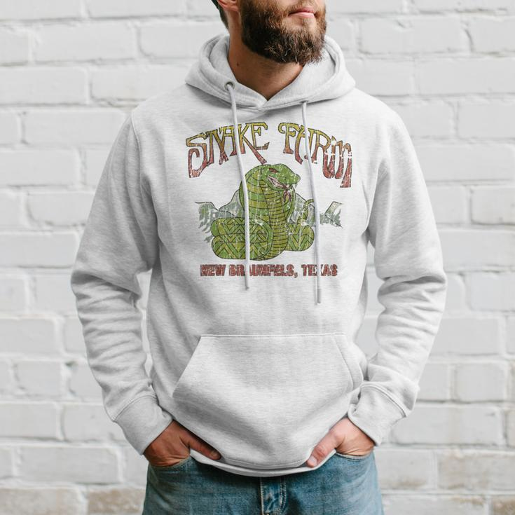 Snake Farm 1967 New Braunfels Vintage Cobra Reptiles Lover Hoodie Gifts for Him