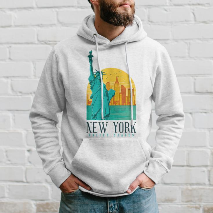 Statue Of Liberty Retro Vintage New York City Nyc Ny Hoodie Gifts for Him