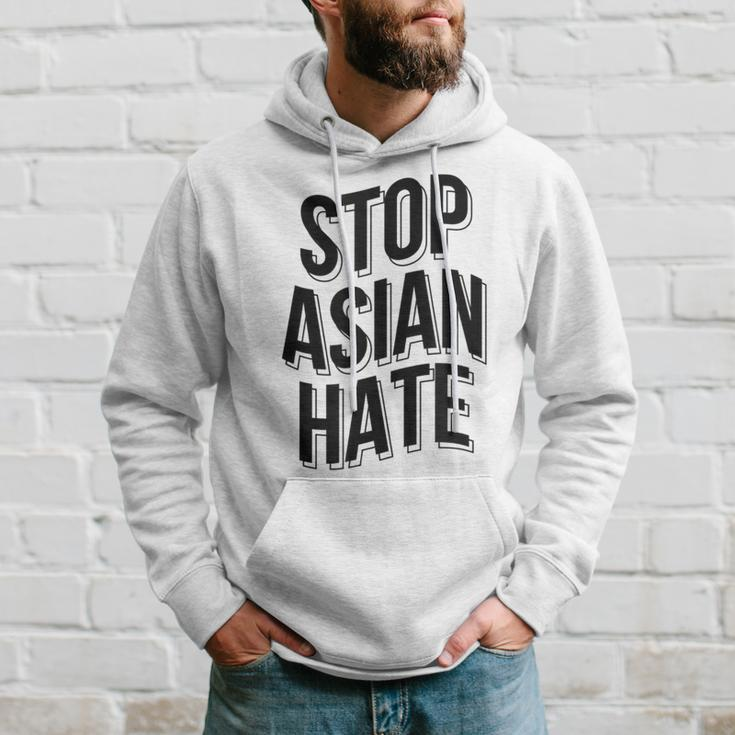 Stop Asian Hate Wavy Asian American Pride Love Aapi Ally Hoodie Gifts for Him