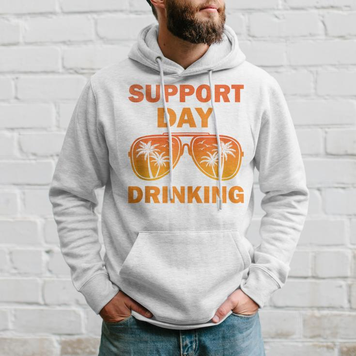 Support Day Drinking Summer Beach Vacation Hoodie Gifts for Him