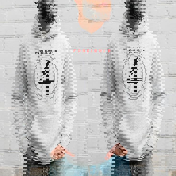 Sweat à capuche Foreigner 4, Design Album Rock pour Fans Cadeaux pour lui