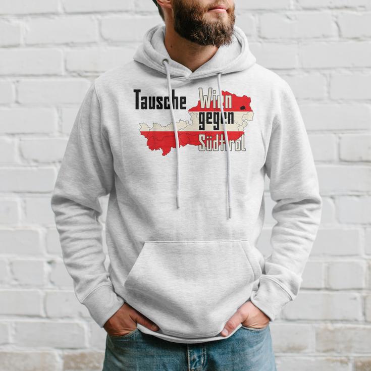 Tausche Wien Gegen Südtirol Hoodie Geschenke für Ihn