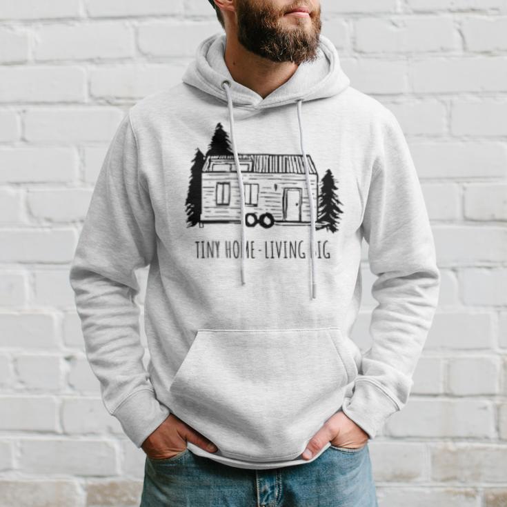 Tiny House Handgezeichnetes Kleines Tiny House Tiny House Kapuzenpullover Geschenke für Ihn