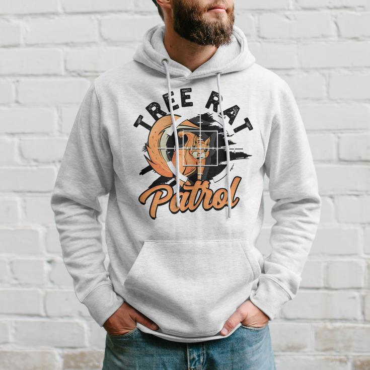 Tree Rat Patrol Squirrel Wildlife Animal In The Forest Hoodie Gifts for Him